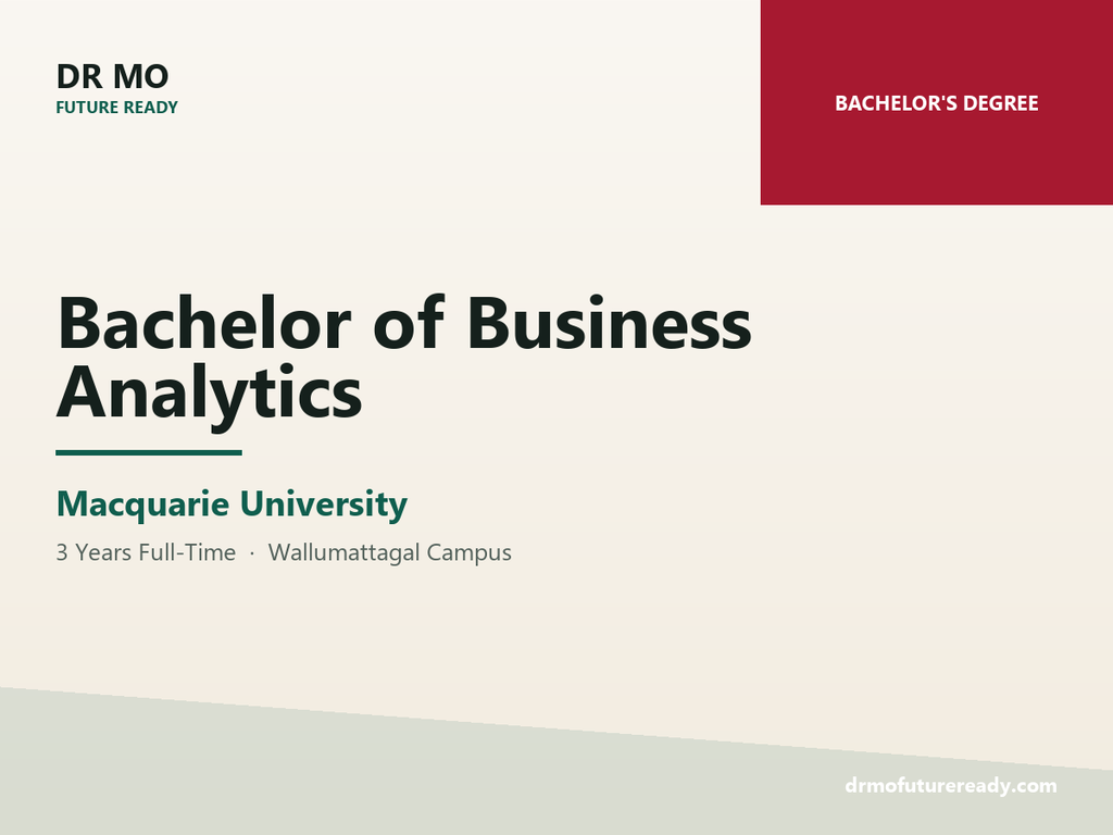 [MAC-BACHELOR-OF-BUSINESS-ANALYTICS] Bachelor of Business Analytics